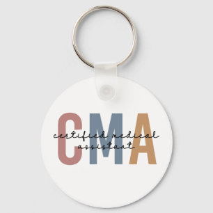 CMA Certified Medical Assistant Keychain