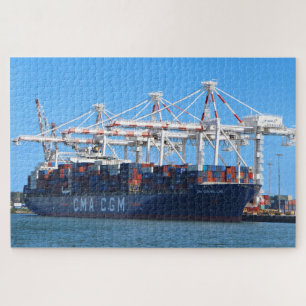 CMA CGM Bellini container ship  Jigsaw Puzzle