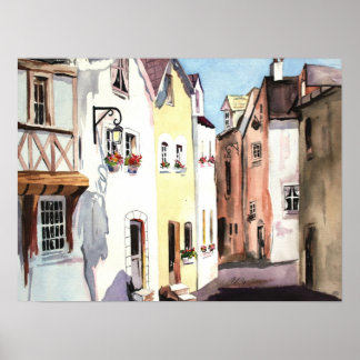 CMCarlson Spanish Abodes Poster