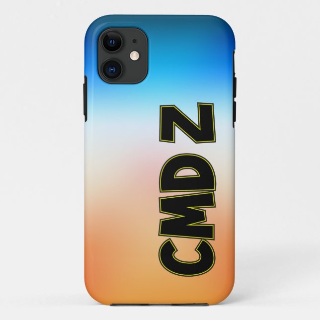 CMD Z  Case-Mate iPhone CASE (Back)