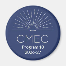 CMEC Fridge Magnet - Program 10