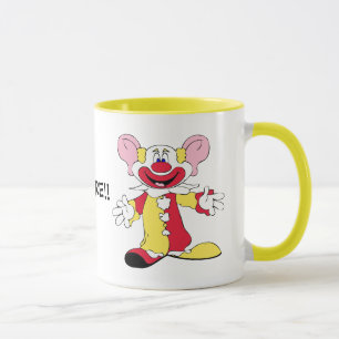 C'MERE! Big Eared Clown Ceramic Mug