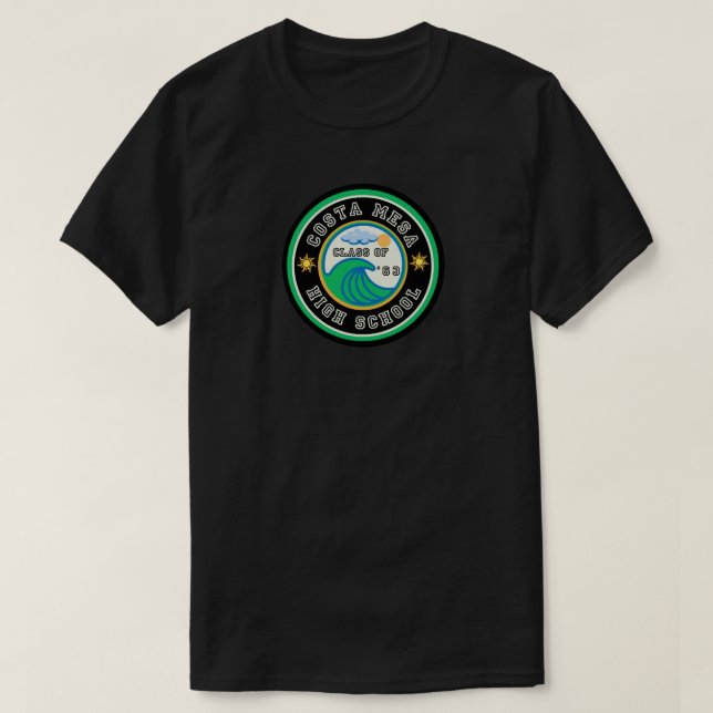 CMHS '63 Reunion Wave T-Shirt (Design Front)
