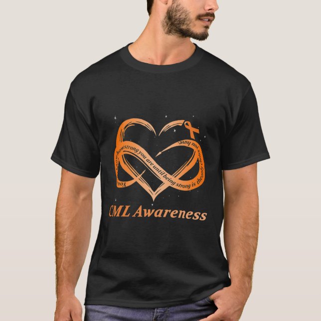 CML Warrior I'm Fine Chronic Myeloid Leukaemia Awa T-Shirt (Front)