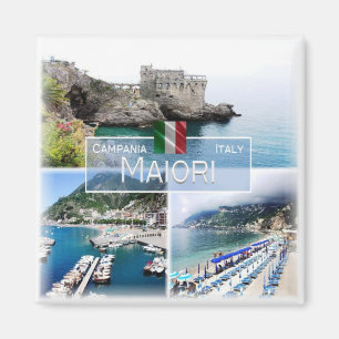 CMP012 MAIORI - Campania - Italy - Fridge Magnet