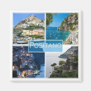 CMP033 POSITANO, AMALFI COAST, Italy, Fridge Magnet