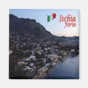 CMP077 ISCHIA, Forio, Campania, Italy, Fridge Magnet