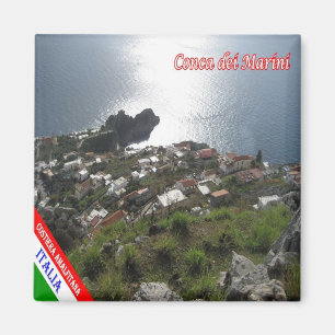CMP111 AMALFI COAST, Conca dei Marini, Fridge Magnet