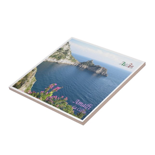 CMP131 AMALFI, The Coast, Italy, Tile (Side)
