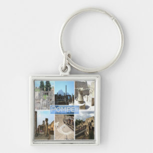 CMP155 POMPEII the ruins, Pompei, Campania, Keychain