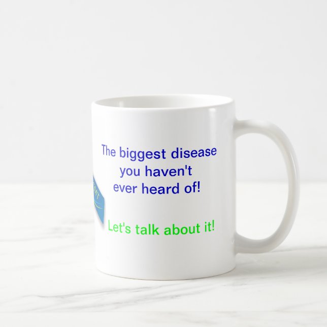 CMT Awareness Ribbon Mug 2 (Right)