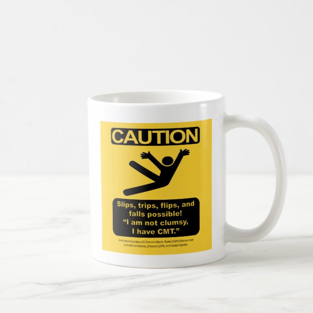CMT "Caution" Mug (Right)
