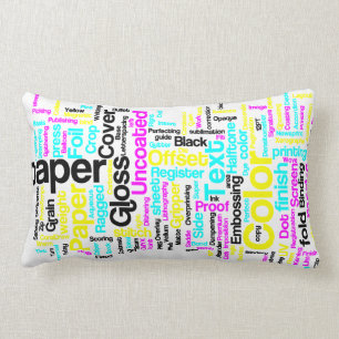 CMYK Designers Pillow