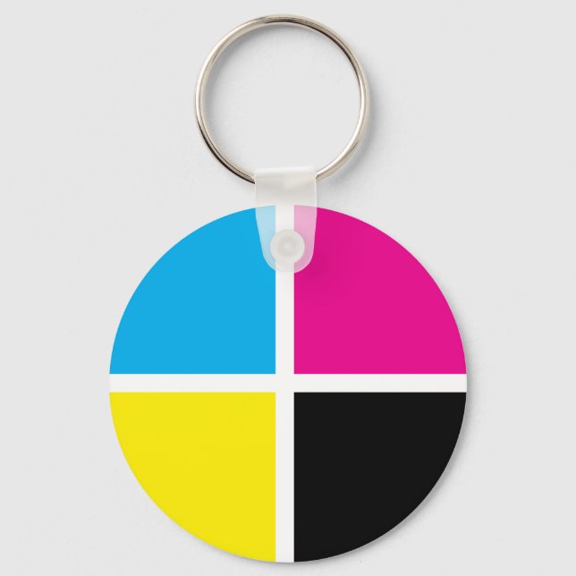 cmyk keychain (Front)