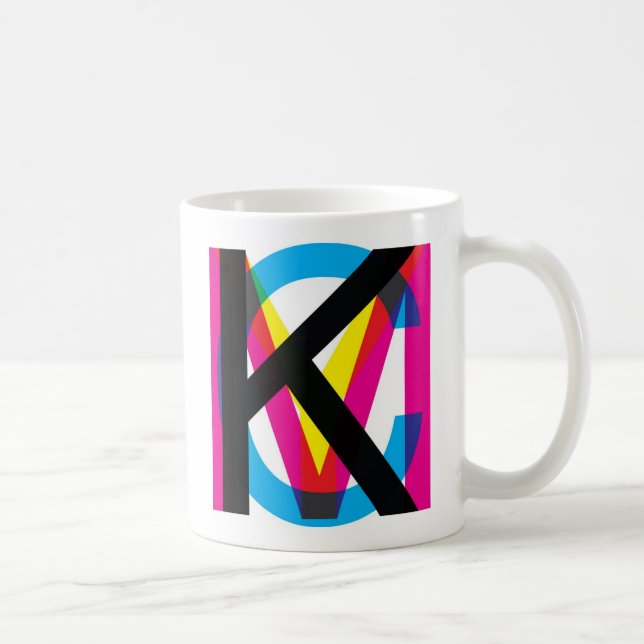 CMYK pile Coffee Mug (Right)