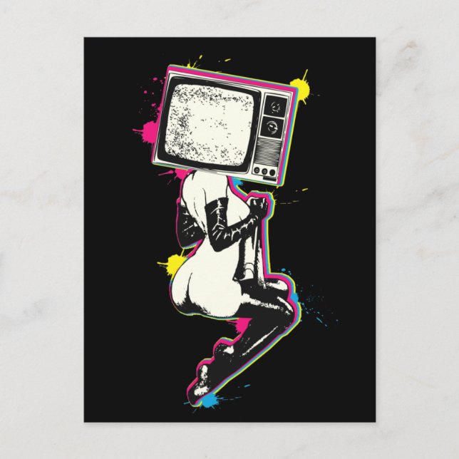 Cmyk pin-up postcard (Front)