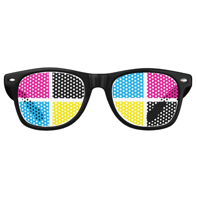 CMYK RETRO SUNGLASSES (Front)