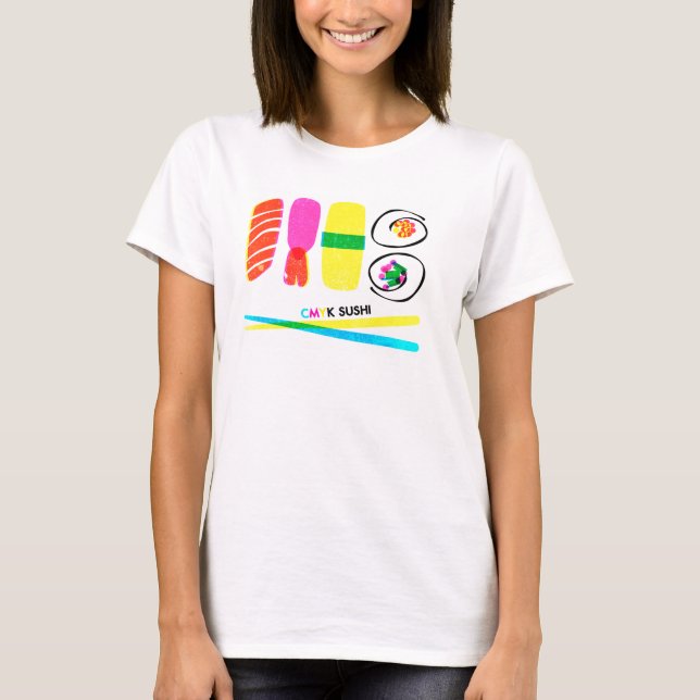 CMYK - Sushi T-Shirt (Front)