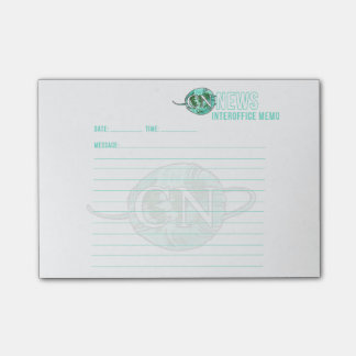 CN News Interoffice Memo stickies! Post-it Notes