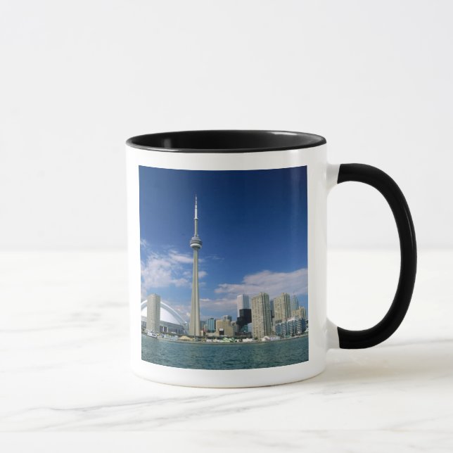 CN Tower and Skydome in Toronto, Ontario, Mug (Right)