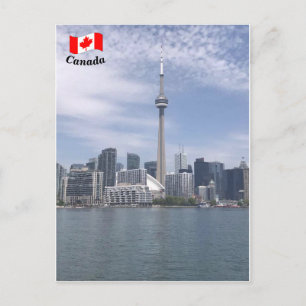 CN Tower, Ontario, Canada (B) Postcard