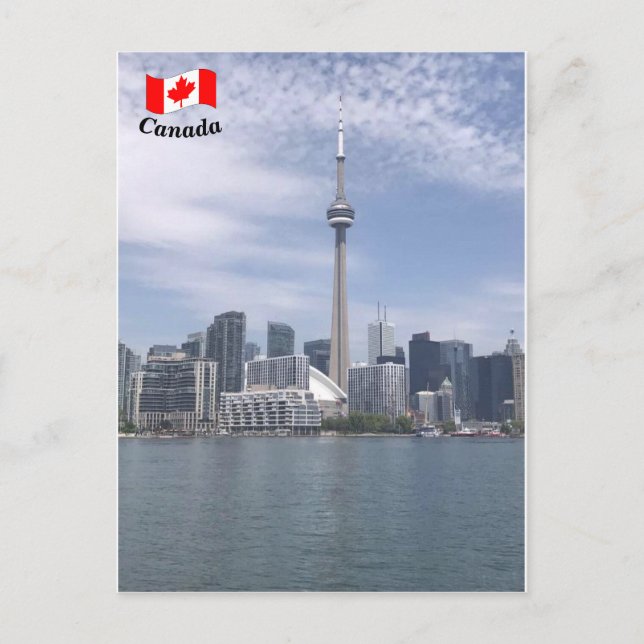 CN Tower, Ontario, Canada (B) Postcard (Front)