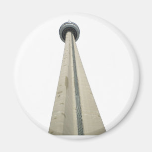 CN Tower Round Magnet