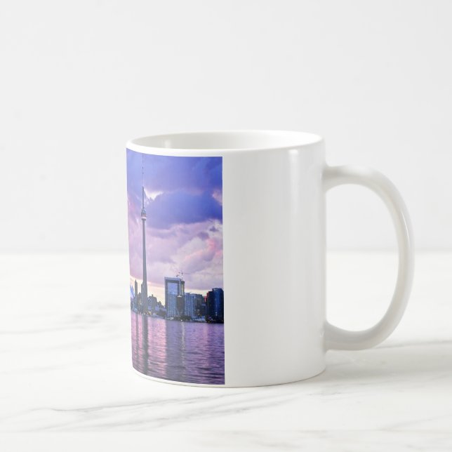 CN Tower : View from Centre Island Toronto Coffee Mug (Right)