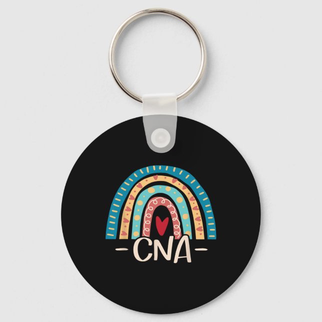 Cna - Appreciation Week Certified Nursing Istant N Keychain (Front)