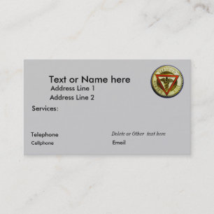 CNA business card template