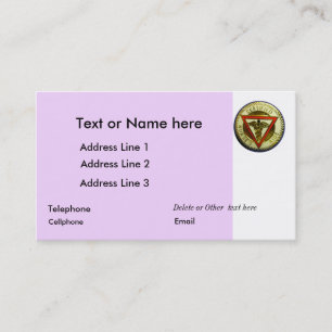 CNA business card template