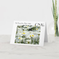 CNA cards Touch Healing Caring CNAs greeting Cards
