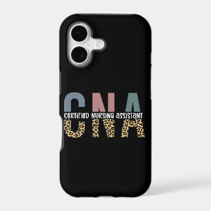 CNA Certified Nursing Assistant Cheetah Print