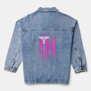 CNA Instructing Certified Nursing Assistant 1  Denim Jacket