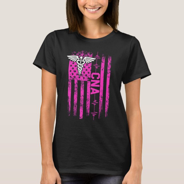 CNA Instructing Certified Nursing Assistant 1 T-Shirt (Front)