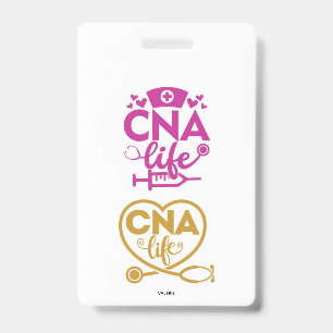 CNA Life Name Badge