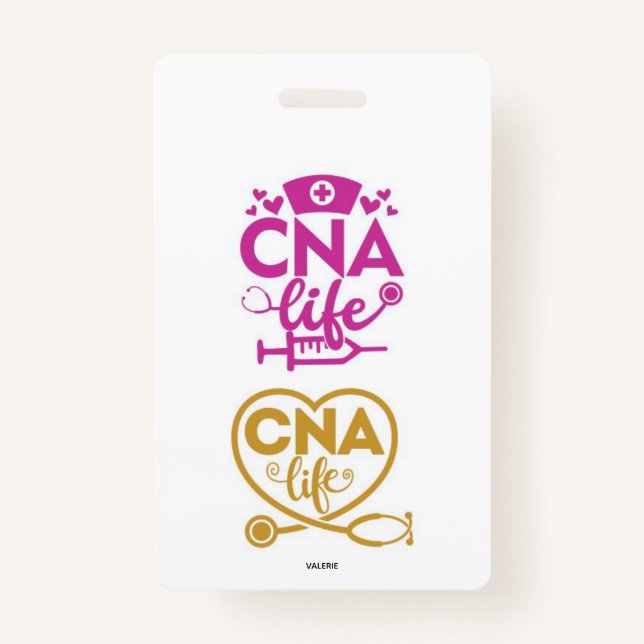 CNA Life Name Badge (Devant)