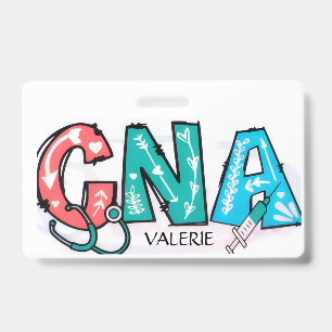 CNA Name Badge