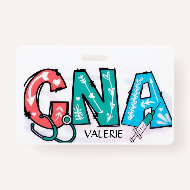 CNA Name Badge (Front)