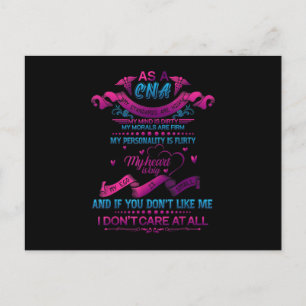 CNA Nurse Assistant Postcard