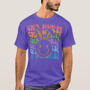 Cna Nurse Easter Day Bunny Face Matching Group Par T-Shirt