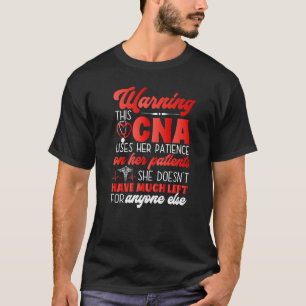 Cna Nurse For Women Angels Nursing School Nurses W T-Shirt