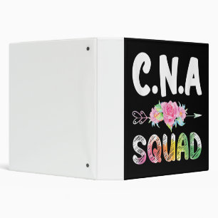 CNA Nurse Squad Certified Nursing Assistant Binder