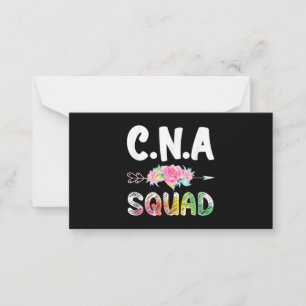 CNA Nurse Squad Certified Nursing Assistant Card