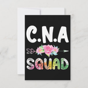 CNA Nurse Squad Certified Nursing Assistant Card