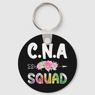 CNA Nurse Squad Certified Nursing Assistant Keychain