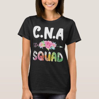 CNA Nurse Squad  Certified Nursing Assistant Match T-Shirt
