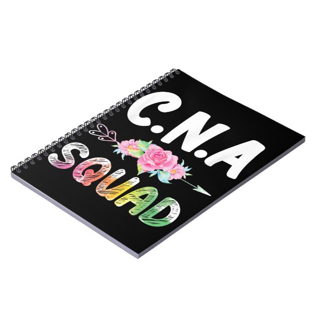CNA Nurse Squad Certified Nursing Assistant Notebook (Left Side)