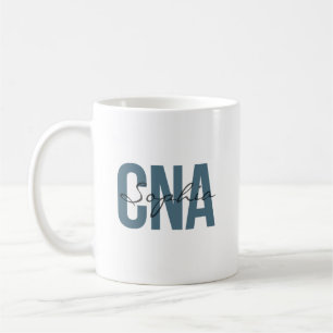 CNA Personalized Name Bold Typography Coffee Mug
