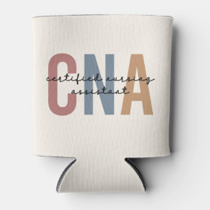 CNA Retro Certified Nursing Assistant Gifts Can Cooler